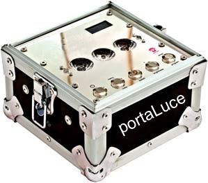 PortaLuce PL_One im offenen Flightcase